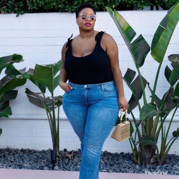 Good American Good Waist High Waist Skinny Jeans - Picture 1 of 9